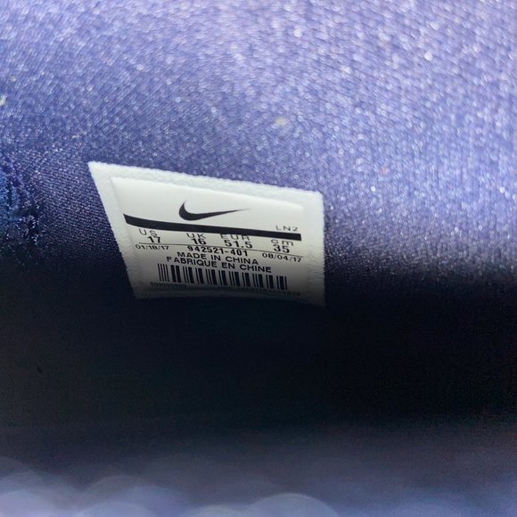 Nike Kobe AD TB Midnight Navy Suede 942521-401 Mens 17 Basketball Shoe NEW RARE main image 5